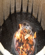Brazero sur feu de chêne pour tonneaux Tonnellerie SIRUGUE