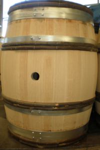 Botte o Barile tipo Borgonia tradizionali, 228 litri, quercia spacatta francese