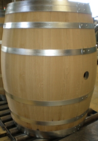 Botte o Barile tipo Borgonia Esportazione, 228 litri, quercia spacatta francese
