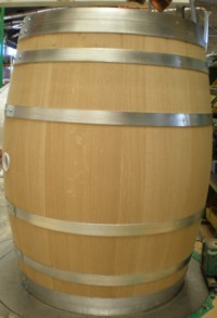 Botte o Barile tipo Bordeaux, 225 litri, quercia spacatta francese